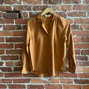 Everlane silk shirt